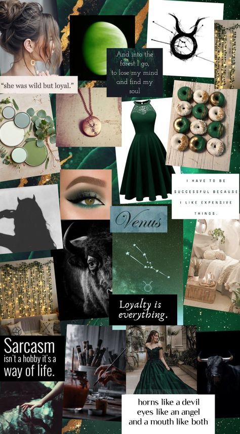 Taurus, aesthetic, Sternbild, Collage Taurus Nature Aesthetic, Saturn In Taurus Aesthetic, Taurus Astethic, Moon In Taurus Aesthetic, Taurus Witch Aesthetic, Taurus Mood Board, Lilith In Taurus Aesthetic, Taurus Vibes Aesthetic, Taurus Energy Aesthetic