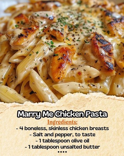 Pasquale Sciarappa Fan Club | Marry Me Chicken Pasta 🍝 | Facebook Red Sauce Pasta Recipes, Marry Me Chicken Pasta, Homesteading Recipes, Dinner Videos, Dinner Desserts, Chicken Casseroles, Marry Me Chicken, Fire Food, Pasta Ingredients