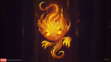 Fire Elemental Art, Fire Spirit Art, Flame Elemental, Futuristic Creatures, Fire Creature, Fantasy Survival, Sephiroth Art, Fire Monster, Fire Elemental