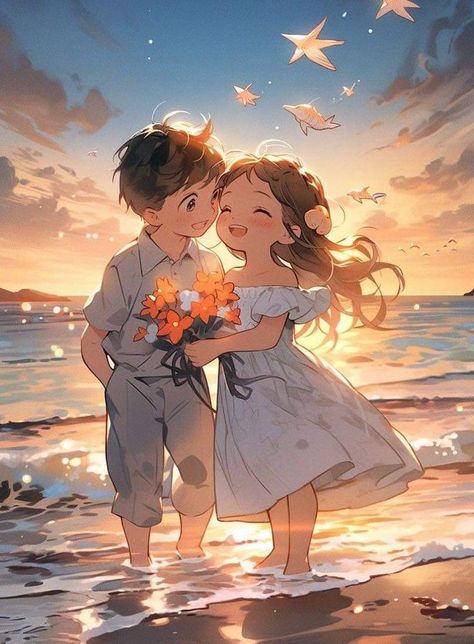 الفن الرقمي, Image Couple, Cartoon Love Photo, फोटोग्राफी 101, Love Animation Wallpaper, Cute Love Wallpapers, Cute Couple Drawings, Cartoons Love, Cute Couple Wallpaper