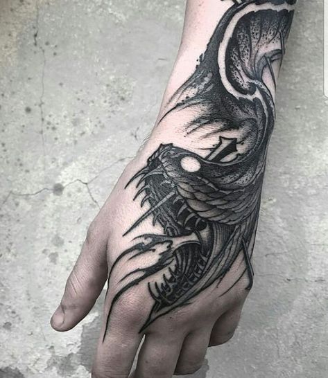 Jormungandr Tattoo, Norse Mythology Tattoo, Ouroboros Tattoo, Serpent Tattoo, Snake Tattoos, Funky Tattoos, Demon Tattoo, Blackwork Tattoos, Wicked Tattoos