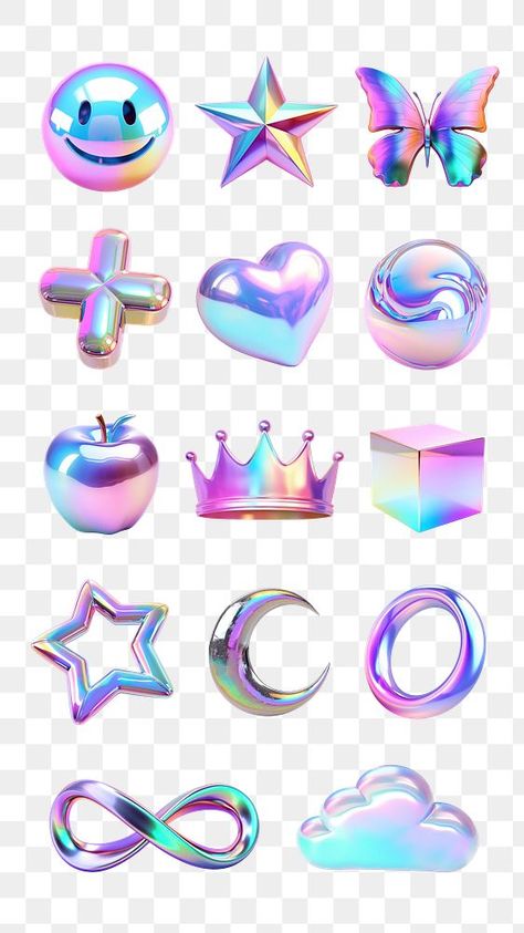 3d Chrome Art, 3d Iridescent, 3d Circle, Interactive Web Design, Star Purple, Icon Set Design, Y2k Star, 3d Elements, Episode Backgrounds