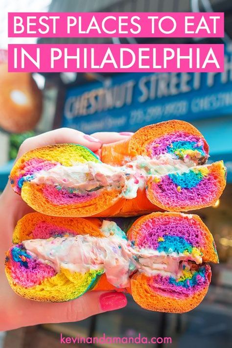 The absolute BEST places to eat in Philadelphia! This list will make sure every meal in Philadelphia is a home run! #philadelphia #restaurants #breakfast #brunch #lunch #dinner #philly #cheesesteak #bagel #thingstodo #travel Restaurants In Philadelphia, Dinner In Philadelphia, Philly Bucket List, Food In Philadelphia, Where To Eat In Philadelphia, Places To Eat In Philadelphia, Best Food In Philadelphia, Philadelphia Trip, Things To Do In Philly