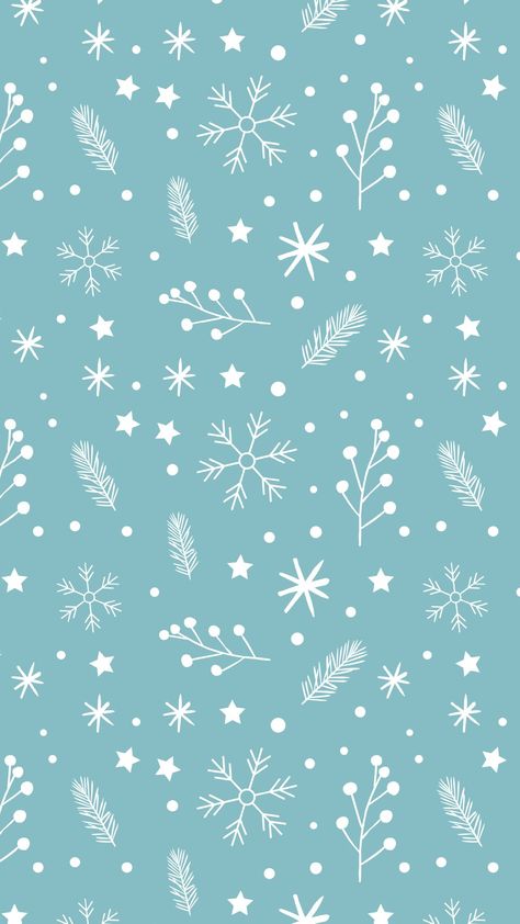 Snowflake Background Aesthetic, Winter Seamless Pattern, Seamless Christmas Pattern, January Background Wallpapers, Winter Pattern Wallpaper, Cuptakes Wallpapers, January Background, Christmas Pattern Background, January Wallpaper