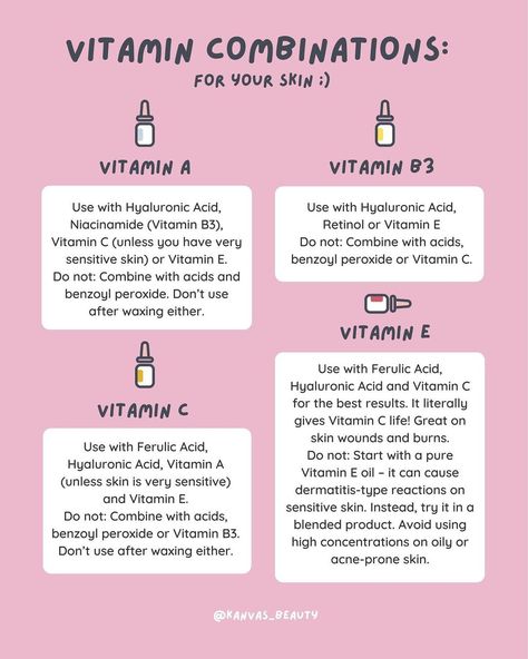 Vitamin B Skincare, Vitamin A Benefits Skin, Vitamin E Benefits For Skin, Vitamin E Oil For Skin Benefits Of, Skin Facts, Mary Kay Skin Care, Skincare 101, Notes Ideas, Benzoyl Peroxide