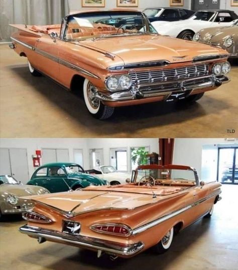 1959 Chevy Impala convertible Chevrolet Impala 1959, 59 Chevy Impala, Chevrolet Vintage, Impala Car, 1959 Chevy Impala, Car Mechanics, Vintage Chevrolet, Chevrolet Cars, Old Vintage Cars