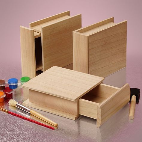 Restauration Hardware, Small Wood Box, Small Wood Crafts, Drawer Wood, Paulownia Wood, Wood Projects For Beginners, Woodworking Box, Wood Drawer, Woodworking Classes