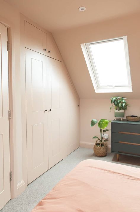 Loft Conversion Wardrobe Ideas, Dormer Loft Conversion Bedroom, Small Loft Conversion Bedroom, Loft Conversion Floor Plan, Loft Conversion Ideas Layout, Dormer Bedroom Ideas, Loft Conversion Wardrobes, Loft Conversion Layout, Victorian House Decor