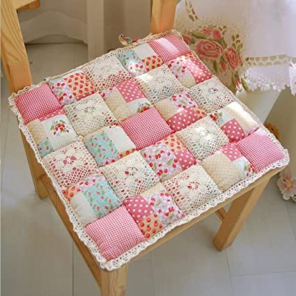 Patchwork Chair, Shabby Chic Chairs, Soft Chair, Kitchen Chair, Cushion Sofa, Flower Style, Cushion Inserts, Pad Cover, Kitchen Chairs