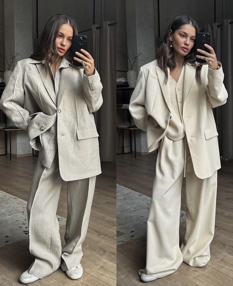 Fashion Gone Rouge, Fashion Top Outfits, Summer Work Outfits, Paris Outfits, Classy Work Outfits, Causual Outfits, Modest Fashion Outfits, Blazer Outfits, Autumn Outfit