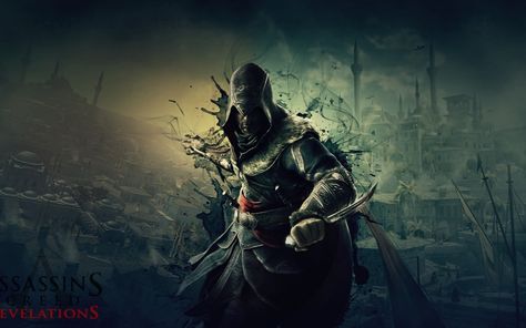 Assassin's Creed Wallpaper Ezio Auditore Revelations, Assassins Creed Revelations, Assassins Creed Brotherhood, Assassin's Creed Ezio, Assassin's Blade, Assassin's Creed Wallpaper, Assassins Creed 4, Assassins Creed Ii, Assassin's Creed Brotherhood