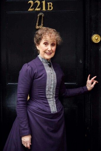 Dear Mrs. Hudson in Victorian costume The Abominable Bride, Una Stubbs, Sherlock Series, Mrs Hudson, Sherlock Holmes Bbc, Sherlock 3, Miss Marple, Sherlock John, January 1st