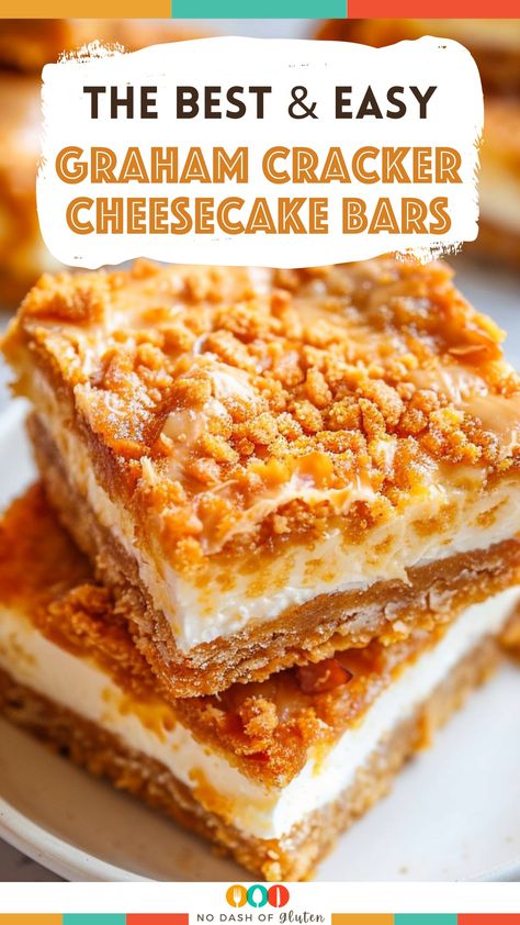 Graham Cracker Cheesecake Bars Cream Cheese And Graham Cracker Dessert, Graham Cracker Uses, Recipes With Graham Cracker Crumbs, Desserts Made With Graham Crackers, What To Do With Graham Crackers, Graham Cracker Recipes Desserts Simple, Desserts With Graham Crackers, Graham Cracker Recipes Desserts, Graham Cracker Cheesecake