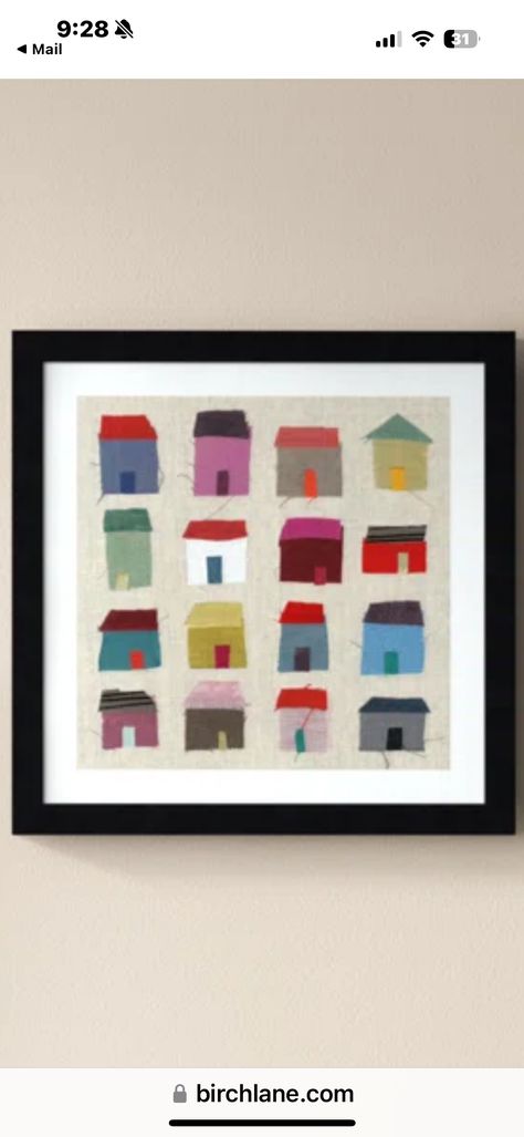 Houses Collage, Collage Houses, House Drawings, Collage Inspiration, Little Houses, Creative Space, Art Room, Home Art, Collage