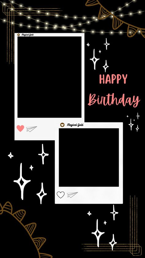 Happy Birthday Sister Frame, Anniversary Story, Bday Background, Happy Birthday Photo Editor, Birthday Instagram, Diy Photo Book, Happy Birthday Love Quotes, Happy Birthday Wishes Photos, Birthday Captions Instagram