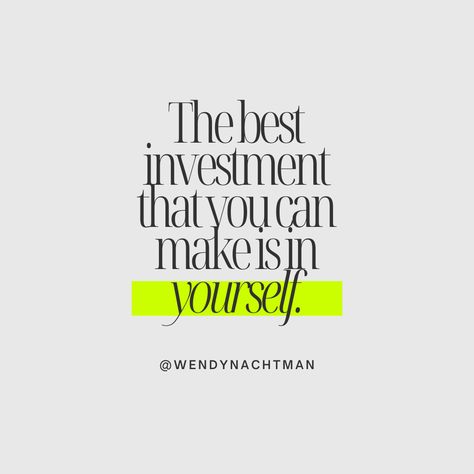 The best investment? YOU! 🌟⁠ ⁠ When we pour into our personal growth, we unlock unlimited potential. It’s about harnessing our unique gifts, sharpening our skills, and embracing every opportunity for self-improvement. ⁠ ⁠ Why? Because YOU are your greatest asset. The more you invest in yourself, the more you’ll attract success, joy, and fulfillment in every aspect of life. ⁠ ⁠ Imagine waking up every day with a sense of purpose, passion, and confidence. 🔥 That’s the power of investing in YOU... Women Empowerment Quotes, Couples Counseling, Empowerment Quotes, Breakup Quotes, Quotes About Moving On, Holistic Wellness, How To Get Warm, Best Investments, Quote Aesthetic