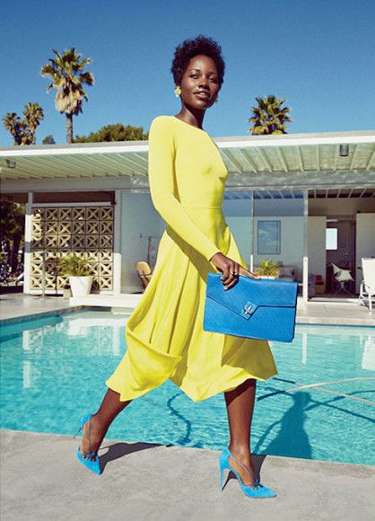 lupita nyong'o covers lucky magazine Egg Yoke, Gugu Mbatha Raw, Lupita Nyongo, Lucky Magazine, Lupita Nyong'o, Mellow Yellow, New Classic, Style Chic, Black Is Beautiful