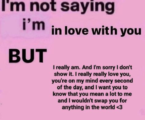 Ahhhhhhh I love you so fricking much ohmygosh (⁠◍⁠•⁠ᴗ⁠•⁠◍⁠)⁠❤ I Just Want You To Know I Love You, Not Saying Im In Love With You But, I Love You I Love You I Love You, I'm Not Saying I'm In Love With You But, I Love You Too Much, I Love You So Much For Him, I Love My Partner, Comfort Videos, Crush Stuff