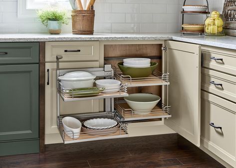 Organize lazy susan cabinet