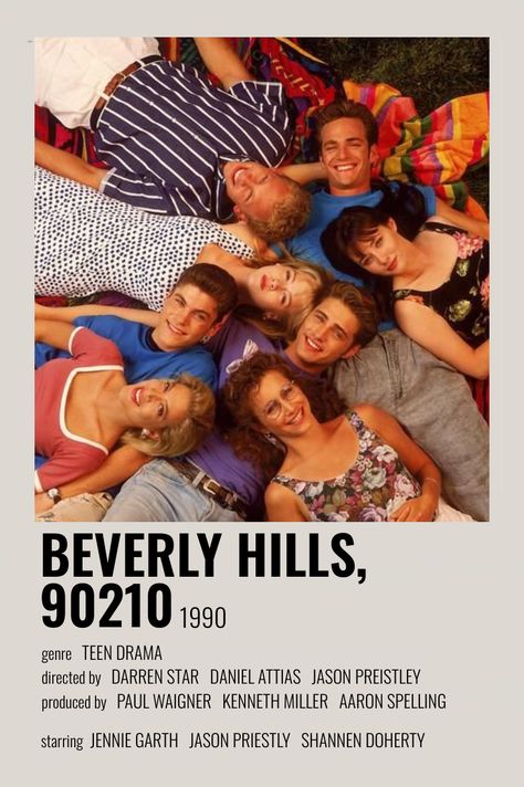 Beverly Hills, 90210 (1990 - 2000) - [made by me @lydiaaf_] That 70s Show Aesthetic, Tabel Periodik, Iconic Movie Posters, 70s Show, Film Posters Minimalist, Film Posters Vintage, Beverly Hills 90210, Movie Poster Wall, That 70s Show