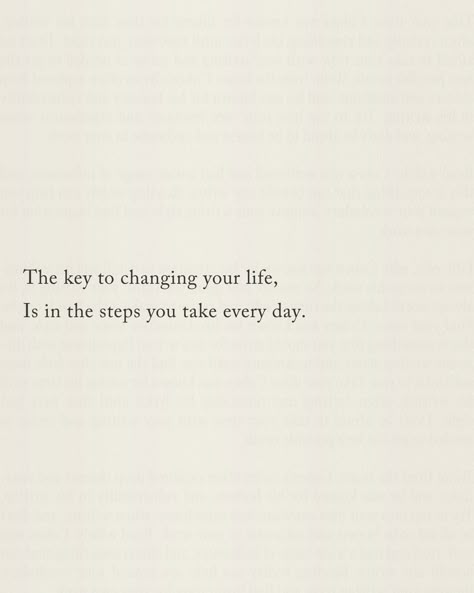 The key to changing your life, Is in the steps you take every day. The habits and routines you create for yourself. And they don’t have to be extreme or complicated. In fact - They SHOULDN’T be extreme or complicated. And to show you how simple these steps can be, I’m going to give you 5 habits that you can add to your day to improve your overall wellness. 1️⃣ Morning Meditation Start your day with a few minutes of mindfulness. Even five minutes can set a positive tone for the ... Motivational Quotes To Change Your Life, Inspirational Quotes To Start Your Day, Your Life Is As Good As Your Mindset, 1% Better Everyday, Start The Day Quotes, Morning Mindfulness, Habits Quotes, Routine Quotes, Mindful Morning