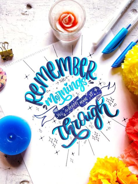 Slogan Font Hand Lettering, Handwriting Inspiration, Calligraphy Quotes Doodles, Brush Lettering Quotes, Hand Lettering For Beginners, Lettering Styles Alphabet, Brush Pen Lettering, Journal Lettering, Calligraphy For Beginners