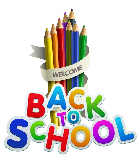 Very beautiful back to school clipart pictures and images 3 - Clipartix Back To School Images, Back To School Clipart, Welcome To School, School Images, School Supplies List, Teacher Binder, School Clipart, School Pencils, School Nails