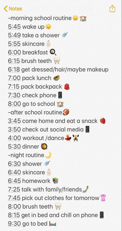 School Night Routine, Morning School, School Routine For Teens, Daily Routine Schedule, Middle School Hacks, Morning Routine School, Morning Routine Checklist, School Morning, After School Routine