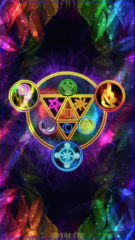 Beautiful W101 phone wallpaper. PLEASE message for artist credit. They did a marvelous job on this. 😊 Wizard 101, Witch Pictures, Triangle Art, Black Unicorn, Magic Symbols, Artsy Pictures, Neon Wallpaper, Life Symbol, Butterfly Wallpaper