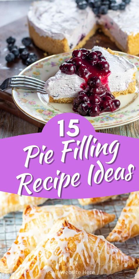 These recipes using canned pie filling save you that one extra step of making your own pie filling from scratch. These fruity desserts still taste like they are made from scratch, and no one will be any the wiser! Next time you need a dessert on the fly, give one of these treats made with canned pie filling a try! BakeItWithLove.com #bakeitwithlove #piefilling #fruit #desserts #canned #baking #easy Cherry Pie Filling Recipes Easy, Blueberry Pie Filling Recipes, Easy Delicious Desserts, Canned Pie Filling, Pie Filling Desserts, Berry Pie Filling, Cherry Pie Filling Recipes, Raspberry Pie Filling, Apple Pie Filling Recipes