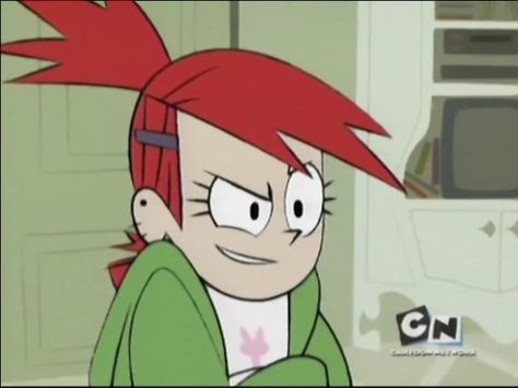 Foster's Home for Imaginary Friends_Frances "Frankie" Foster Fosters Home For Imaginary Friends, Frankie Foster, Home For Imaginary Friends, Imaginary Friends, Cartoon Character, Green, Red, Hair