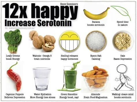 Sources of seratonin :) Different Foods, Motivasi Diet, Increase Serotonin, Happy Hormones, Diet Vegetarian, Brain Food, Happy Foods, Health Info, Health Remedies