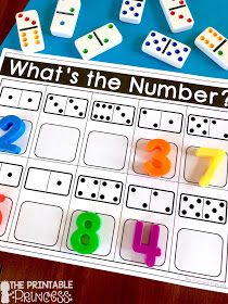 Click through to find a Numbers to 10 Assessment FREEBIE and activities that are just perfect for Kindergarten and PreK. In this post you'll find the assessment for numbers to 10 freebie, counting activities, whole group games, math centers, and much more! Activities are year round so use them for back to school or throughout the year. All perfect for the lower primary, Pre-K, and Kindergarten classroom. Maths Centres Kindergarten, Magnetic Numbers Activities, Small Group Activities For Kindergarten, Pre K Math Center Ideas, Magnet Number Activities, Dominos Activities Preschool, Kindergarten Numeracy Activities, Joining And Separating Kindergarten, Preschool Domino Activities