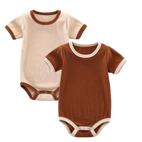 PRICES MAY VARY. Material:Ekkimy Baby Bodysuit is made from 100% Cotton.The fabric is soft ,cozy and friendly to baby’s skin Convenient design: The buttons design are easy to put on and take off, making it easy to change baby's diapers Vintage Fashion:The jumpsuit is made of ribbed fabric with bright colors and is well-made, showing a retro-chic Multi-Occasion:This body suits are ideal for baby for their daily outfits, playwear, birthday and other activities, The onesies suits are also great pre Neutral Baby Clothes, Button Outfit, Body Suit With Shorts, Boy Onesie, Baby Protection, Boys Romper, Baby Comforter, Unisex Baby Clothes, Gender Neutral Baby Clothes