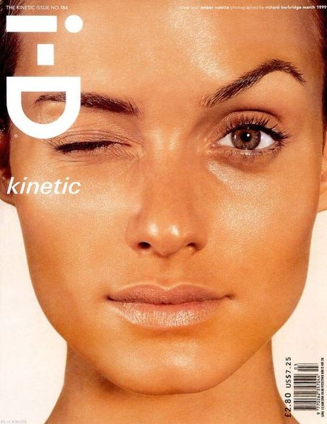 lelaid: Amber Valletta by Richard Burbridge for i-D, March... I-d Magazine Cover, Richard Burbridge, Id Magazine, Amber Valletta, 90s Supermodels, Instyle Magazine, Fashion Cover, Cover Model, Face Hair