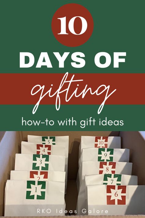 Count Down To Christmas Gifts, Christmas Advent Gift Ideas, 12 Days Of Christmas Wrapping Ideas, 13 Days Of Christmas Gift Ideas, 12 Days Of Christmas Gift Ideas For Adults, 12 Days Of Christmas Gifts For Husband, 12 Days If Christmas Gift Ideas, Ideas For 12 Days Of Christmas Gifts, 7 Days Of Christmas Ideas