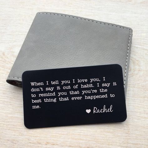 Police Font, Personalized Wallet Card, Wallet Insert Card, Wallet Insert, Engraved Wallet, Custom Wallet, Personalized Wallet, Gravure Laser, Wallet Card