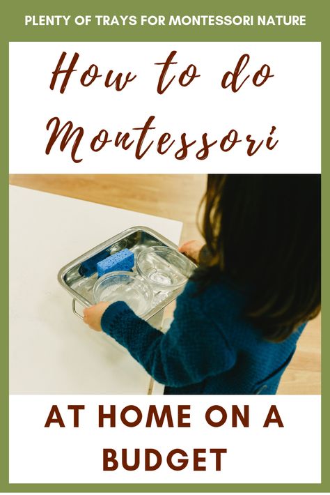 Budget Montessori, What Is Montessori, Nature Printables, Montessori At Home, Montessori Environment, Montessori Parenting, Diy Montessori, Montessori Method, Montessori Lessons