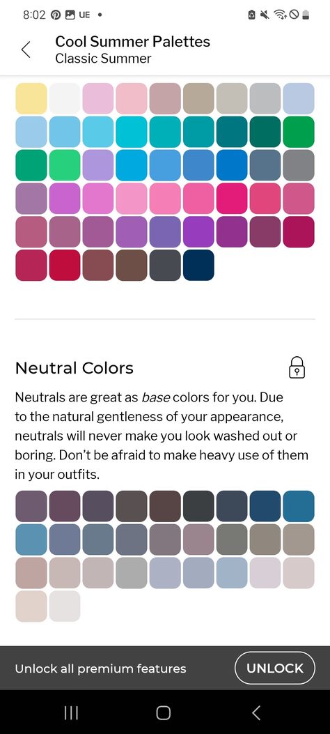 Cool Summer Pallet, Classic Summer Color Palette Outfits, Cold Summer Palette, Cool Summer Best Colors, Summer Cool Armocromia, Cool Summer Color Combinations, Cold Summer Color Palette Outfits, True Summer Color Combinations, Summer Cool Palette