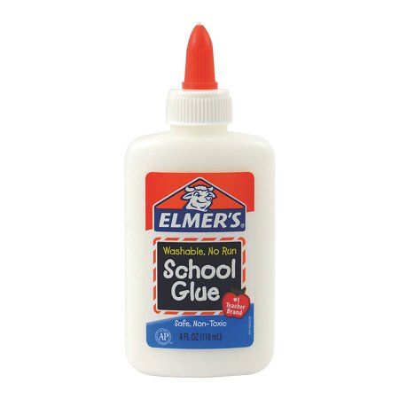 School Supply Box, Slime No Glue, Rubber Cement, Elmer's Glue, Clear Slime, How To Make Slime, School Glue, Squeeze Bottles, Glue Sticks