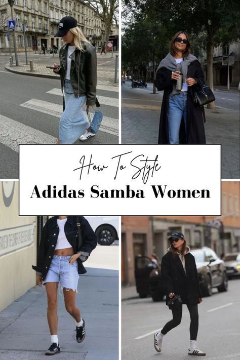 How To Style Adidas Samba Women?  When it comes to iconic footwear, the Samba Adidas sneakers are in a league of their own. Originally designed for soccer players, these timeless shoes have transcended the sports world to become a staple in streetwear fashion. For women looking to integrate Samba Adidas into their wardrobe, there are endless possibilities. Whether you’re aiming for a casual look or something more polished, here are some tips and outfit ideas to help you make the most of your Samba Adidas. How To Style Adidas Samba Women? Samba Adidas Women, Style Adidas Samba, Adidas Originals Outfit, Adidas Samba Outfit Women, Sambas Adidas Women Outfit, Adidas Samba Women, Samba Adidas Outfit, Adidas Samba Outfits, Samba Outfits