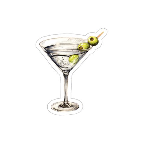 Excited to share the latest addition to my #etsy shop: Dirty Martini Sticker - Compact Vinyl Decal for Laptop, Tablet, Hydroflask - Perfect Gift for Lovers of Vodka and Martini Brandy Stickers Printable, Aethstetic Stickers Printable, Laptop Sticker Aesthetic, Stickers To Print Out, Free Stickers Printables, Cool Stickers Aesthetic, Cool Sticker Ideas, Stickers Laptop Ideas, Cool Stickers For Laptop