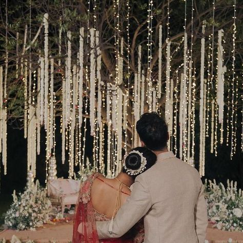 TailorMade Experiences - Weddings & Social Event Planners on Instagram: "@rohande and @prernaa_sos’s wedding was straight out of a fairytale!  With the breathtaking view of the sun setting in the distance and the gorgeous, elemental decor of the mandap, it was straight out of a Pinterest board. This evening was definitely not short of picture-perfect, magical moments. #Aestheticoverdose  Couple Name: @rohande, @prernaa_sos  Planner: @tailormadeexperiences  Outfit: @sabyasachiofficial @rajeshpratapsinghworks  Makeup Artist: @aashna_shah   Official Wedding Photographer/Videographer: @etherealstudio.in  Decor : @doitup.today . . #indiaSaysIDo#indianweddings#eventplanning #decorstyling#weddingdecor#weddingseason" Couple Pinterest Board Names, Shaadi Ideas, Simply Aesthetic, Pinterest Board Names, Couple Name, Wedding Social, Mandap Decor, Sun Setting, Social Event