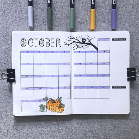 bullet journal bujo planner ideas for weekly spreads studygram study gram calligraphy writing idea inspiration month dates study college leaf layout one page tips quotes washi tape Bullet Journal Halloween, Study Gram, Bullet Journal October, Minimalist Bullet Journal, Study College, Bullet Journal Monthly Spread, Bujo Planner, Bullet Journal Spreads, Bullet Journal 2019