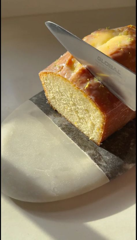 Lemon Loaf Cake - Matt Adlard Homemade Lemon Cake Recipe, Matt Adlard, Lemon Loaf Cake Recipe, Banana Bread Loaf, Moist Lemon Cake, Lemon Loaf Cake, Lemon Cake Recipe, Lemon Loaf, Kawaii Cooking