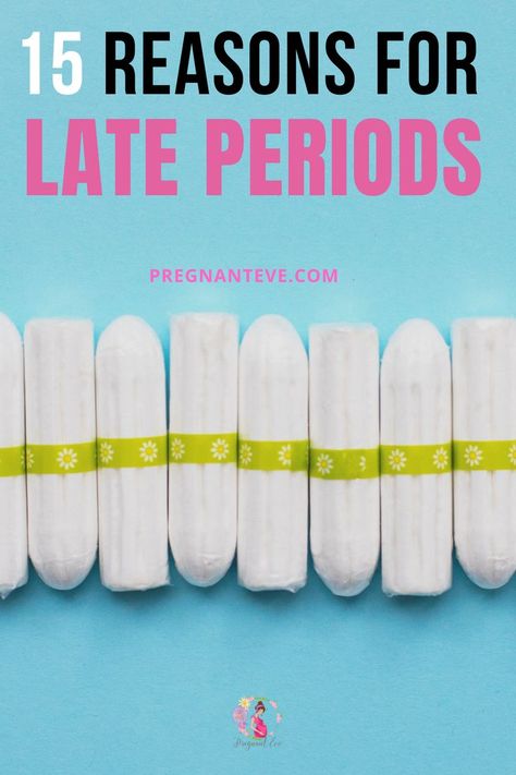 Late Period Not Pregnant, Period Remedies, Hygiene Hacks, Am I Pregnant, Healthy Period, Late Period, Natural Remedies For Migraines, Period Hacks, Period Cramps