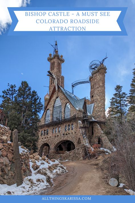 Bishops Castle Colorado, Bishop Castle, Southern Colorado, Colorado Landscape, American Landscape, Childhood Dreams, Weak In The Knees, American Road Trip, Roadside Attractions