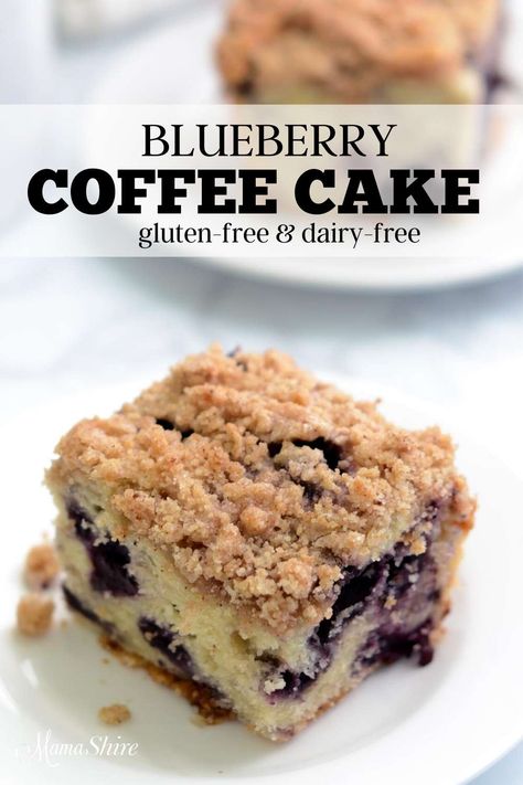 Low Calorie Coffee Cake, Pillsbury Gluten Free, Fodmap Desserts, Gluten Free Coffee Cake, Morning Ideas, Gf Sweets, Gluten Free Coffee, Blueberry Coffee, Gf Baking