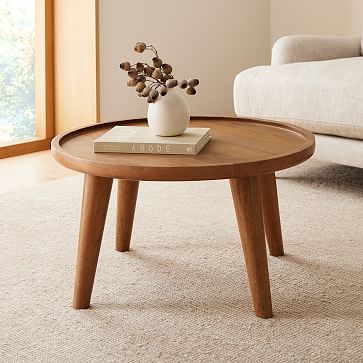 Asher Coffee Table (28") West Elm Coffee Table, Apartment Decoration, Inspire Me Home Decor, Coffee Table Styling, Solid Wood Coffee Table, Small Coffee Table, Coffe Table, Cool Coffee Tables, Decoration Inspiration