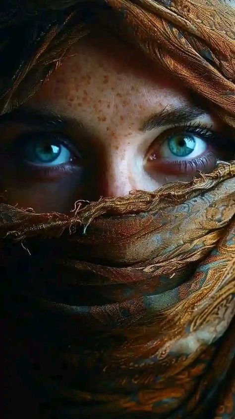 Mysterious Eyes, Veiled Girl, Image Moto, Portrait Reference, Religious Tattoo, Body Art Photography, Heaven Art, Lion Canvas, Lovely Eyes